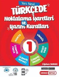 Kırmızı Beyaz 1. Sınıf Yeni Nesil Türkçe`de Noktalama İşaretleri ve Yazım Kuralları - 1