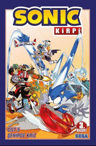 Kirpi Sonic Cilt 5 - Şehirde Kriz - 1