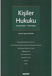 Kişiler Hukuku - 1