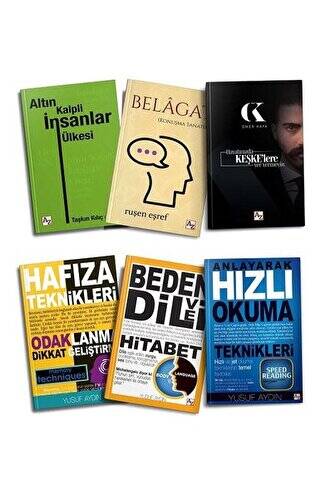 Kişisel Gelişim Seti 6 Kitap Takım - 1