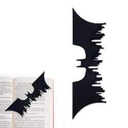 Kitap Ayracı Batman Gotham Silüet - Bcoverart