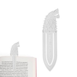 Kitap Ayracı Got Wolf Beyaz - Bcoverart