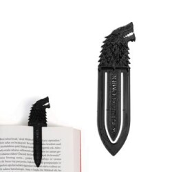 Kitap Ayracı Got Wolf Siyah - Bcoverart