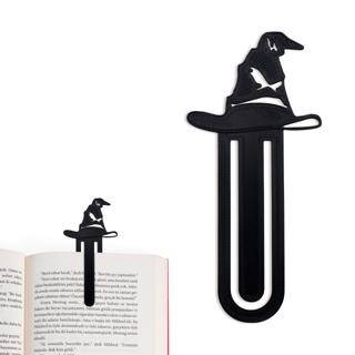 Kitap Ayracı Seçmen Şapka Siyah - 1