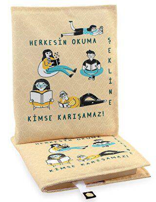 Kitap Kılıfı - Herkesin Okuma Şekline Kimse Karışamaz - 1