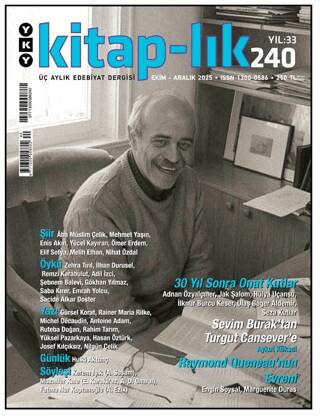Kitap-lık Dergisi Sayı: 240 Ekim- Aralık 2025 - 1