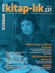 Kitap-lık Sayı: 221 - Mayıs - Haziran 2022 - 1