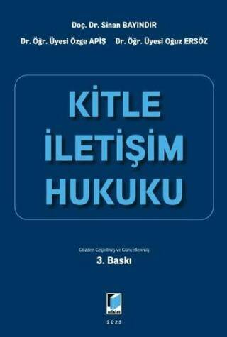 Kitle İletişim Hukuku - 1
