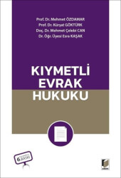 Kıymetli Evrak Hukuku - Adalet Yayınevi