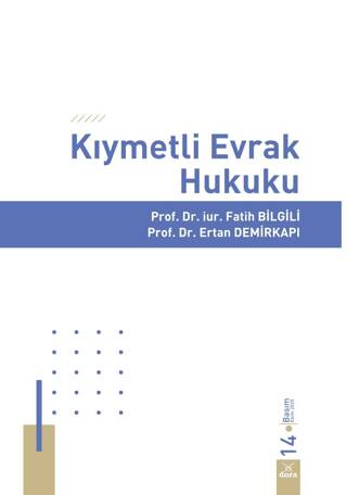 Kıymetli Evrak Hukuku - 1
