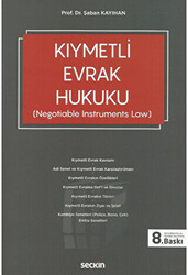 Kıymetli Evrak Hukuku - 1