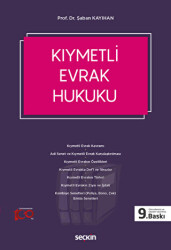 Kıymetli Evrak Hukuku - 1