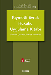 Kıymetli Evrak Hukuku Uygulama Kitabı - 1