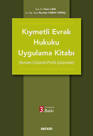 Kıymetli Evrak Hukuku Uygulama Kitabı - 1