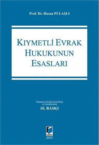 Kıymetli Evrak Hukukunun Esasları - 1