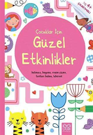 Kızlar için Etkinlik Kitabı - 1