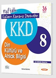 KKD 8. Sınıf Din Kültürü Ve Ahlak Bilgisi Haftalık Kazanım Kavrama Denemeleri - Kurmay Yayınları