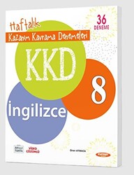 KKD 8. Sınıf İngilizce Haftalık Kazanım Kavrama Denemeleri - Kurmay Yayınları