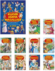 Klasik Dünya Masalları - 10 Kitap - Bıcırık Yayınları