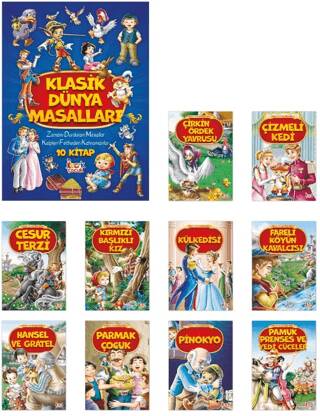 Klasik Dünya Masalları - 10 Kitap - 1