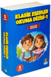 Klasik Eserler Okuma Dizisi -1 5 Kitap Set 5-6-7 ve 8. Sınıflar İçin - Mercan Okul Yayınları