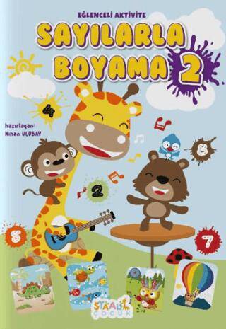 Kodlamalı Eğlenceli Aktivite - Sayılarla Boyama Kitabı 2 - 1