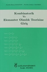 Kombinatorik ve Elemanter Olasılık Teorisine Giriş - 1