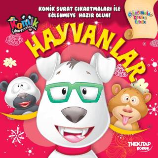 Komik Çıkartmalarım Hayvanlar - 1