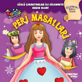 Komik Çıkartmalarım Peri Masalları - 1