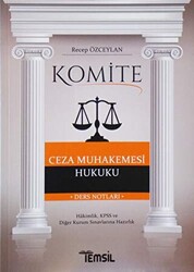 Komite Ceza Muhakemesi Hukuku Ders Notları - 1