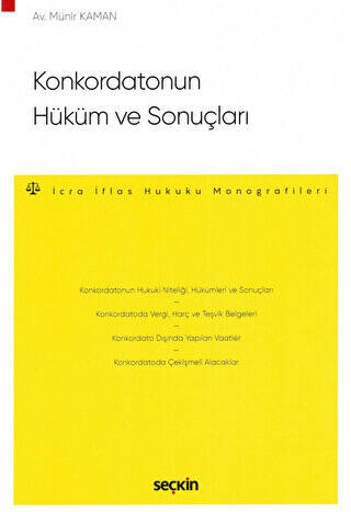 Konkordatonun Hüküm ve Sonuçları - 1