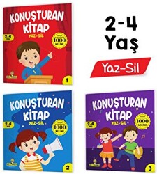 Konuşturan Kitap Serisi YAZ-SİL Kitaplar Türkçede En Çok Kullanılan 1000 Kelime - Yükselen Zeka Yayınları