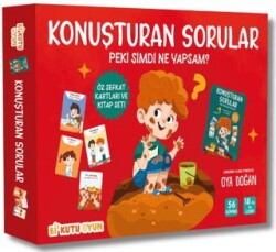 Konuşturan Sorular – Peki Şimdi Ne Yapsam? Öz Şefkat Kartları ve Kitap Seti - Bi Kutu Oyun