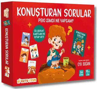 Konuşturan Sorular – Peki Şimdi Ne Yapsam? Öz Şefkat Kartları ve Kitap Seti - 1