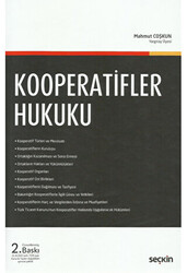 Kooperatifler Hukuku - 1