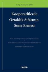 Kooperatiflerde Ortaklık Sıfatının Sona Ermesi - 1