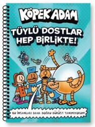 Köpek Adam Çizgili Defterler - Altın Kitaplar