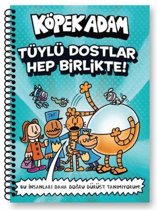 Köpek Adam Çizgili Defterler - 1
