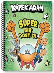Köpek Adam Çizgili Defterler - Altın Kitaplar