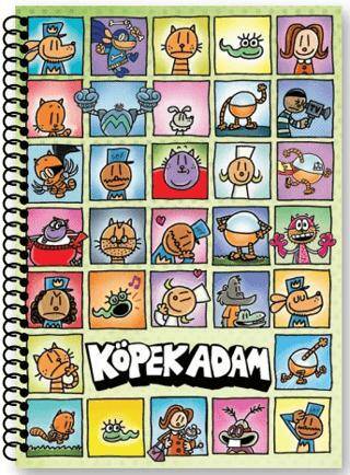 Köpek Adam Çizgili Defterler - 1