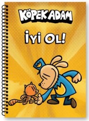 Köpek Adam Kareli Defterler - Altın Kitaplar
