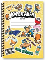 Köpek Adam Kareli Defterler - Altın Kitaplar