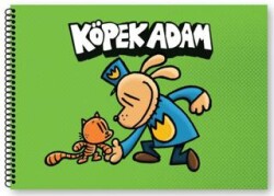 Köpek Adam Resim Defterleri - Altın Kitaplar