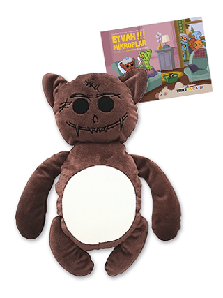 Korku Avcıları Teddy Peluş Oyuncak - 1