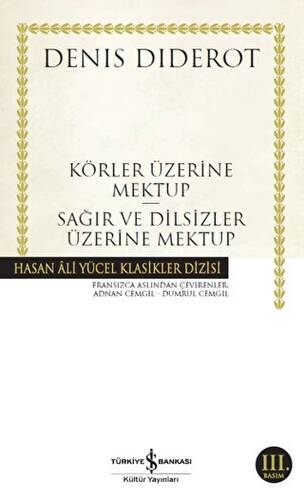 Körler Üzerine Mektup - Sağırlar ve Dilsizler Üzerine Mektup - 1