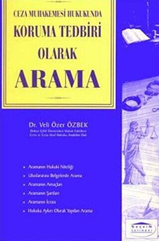 Koruma Tedbiri Olarak Arama - 1