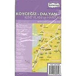 Köyceğiz - Dalyan Kent Planı ve Haritası - 1