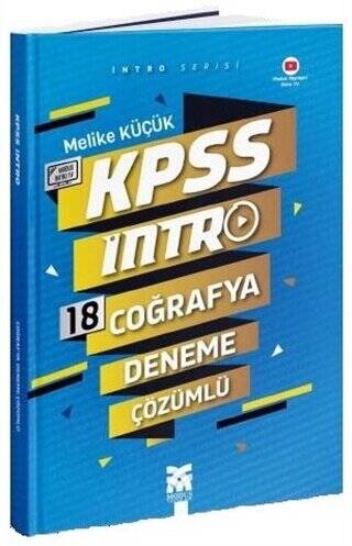 KPSS Coğrafya İntro 18 Deneme - 1