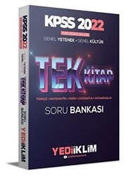 Kpss 2022 Tüm Adaylar İçin Genel Yetenek Genel Kültür Tek Kitap Soru Bankası - 1
