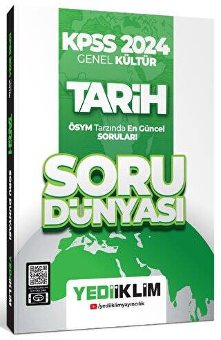 KPSS 2024 Genel Kültür Tarih Soru Dünyası - 1